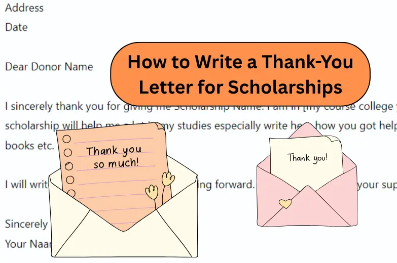 How to Write a Thank-You Letter for Scholarships